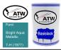 Preview: Ford, Bright Aqua Metallic, 7-H (1977): 500ml Lackdose, von ATW Autoteile West.